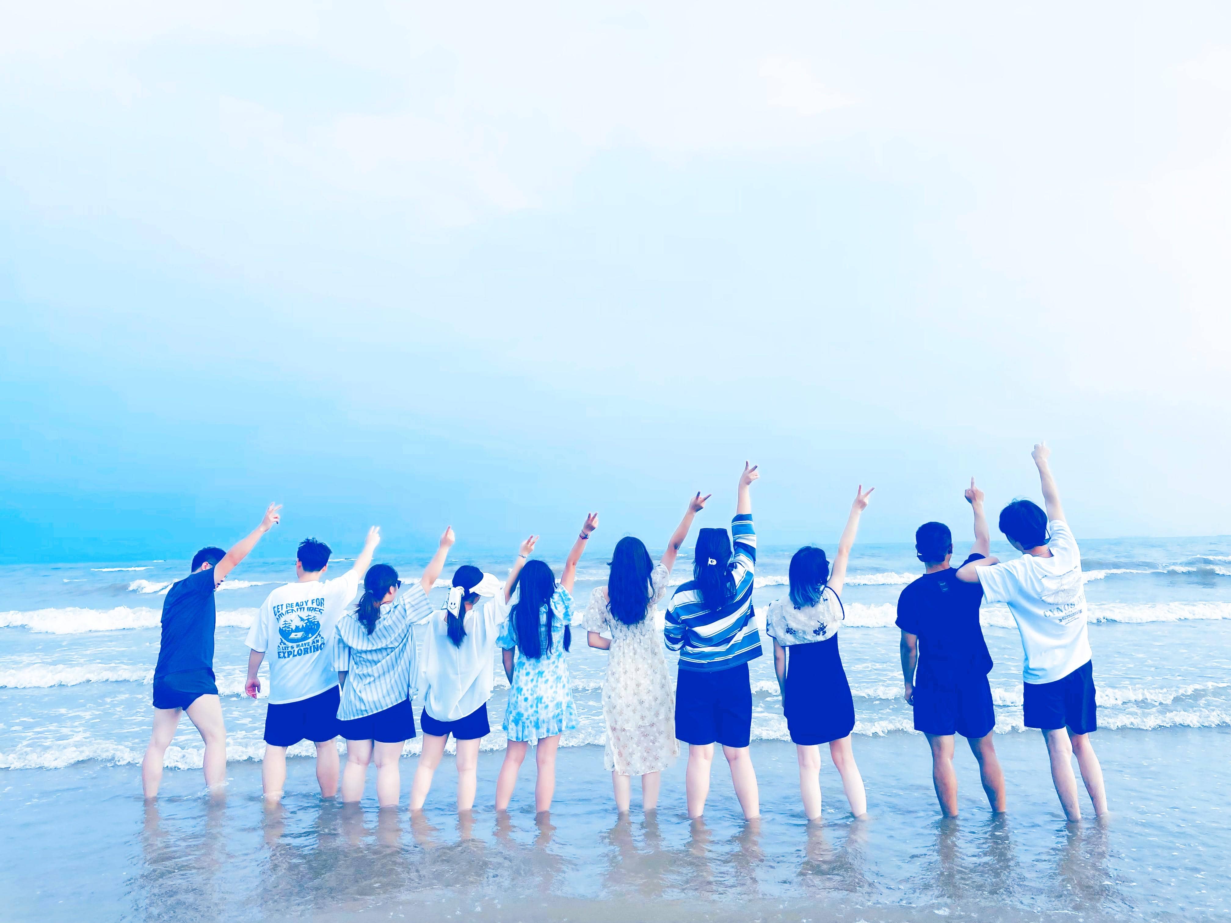 向海出發(fā)，邂逅浪漫！我們的征途是星辰大海~