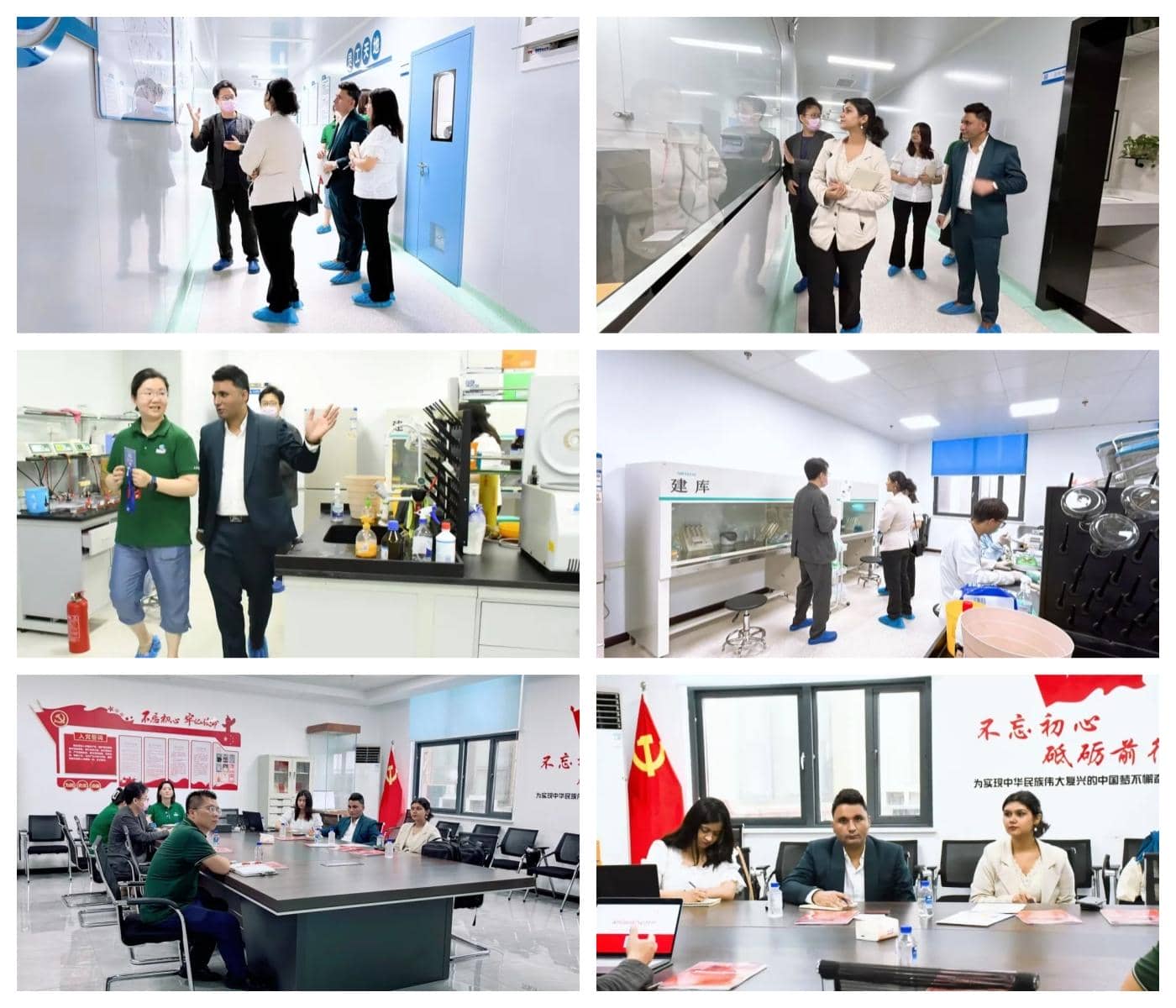 海外客戶(hù)走進(jìn)普健生物實(shí)驗(yàn)研發(fā)基地，為一站式蛋白抗體開(kāi)發(fā)平臺(tái)點(diǎn)贊